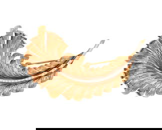 Tiffany & Co.: A Gold and Diamond Feather Brooch