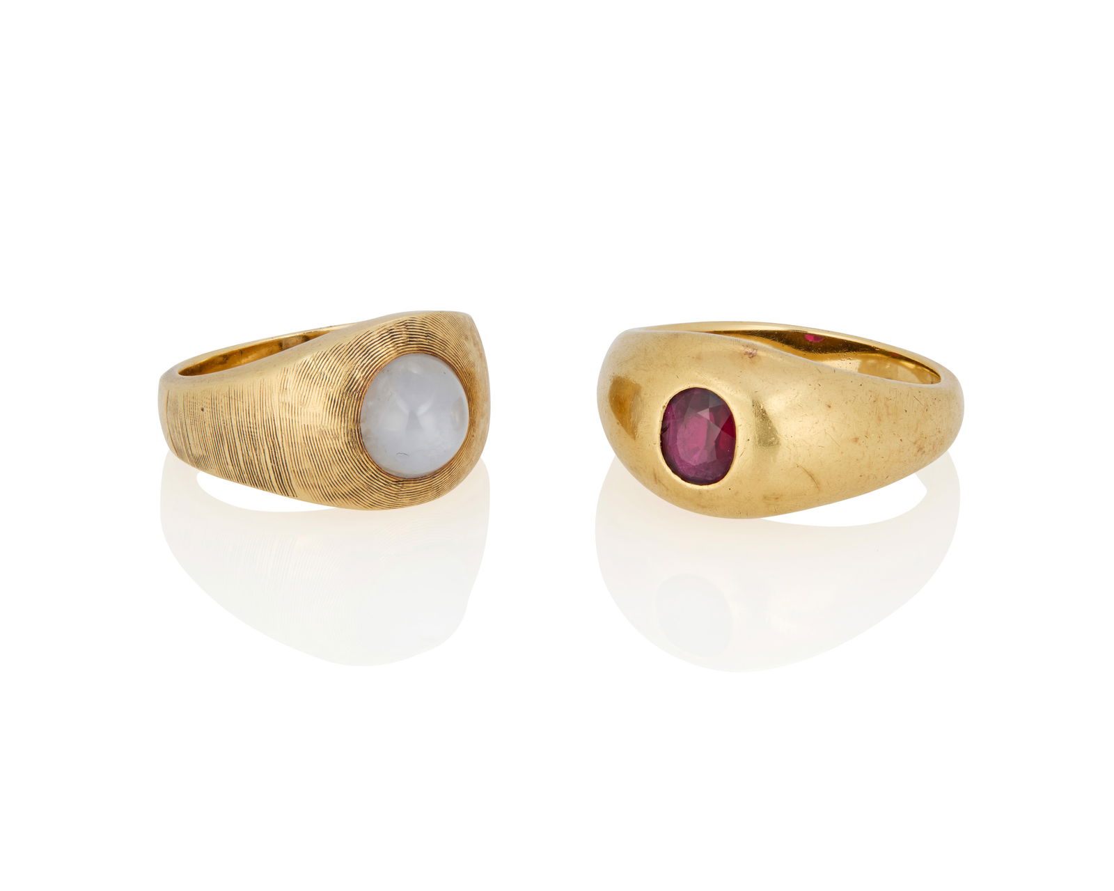Two Gold and Gem-Set Rings (1 of 2)