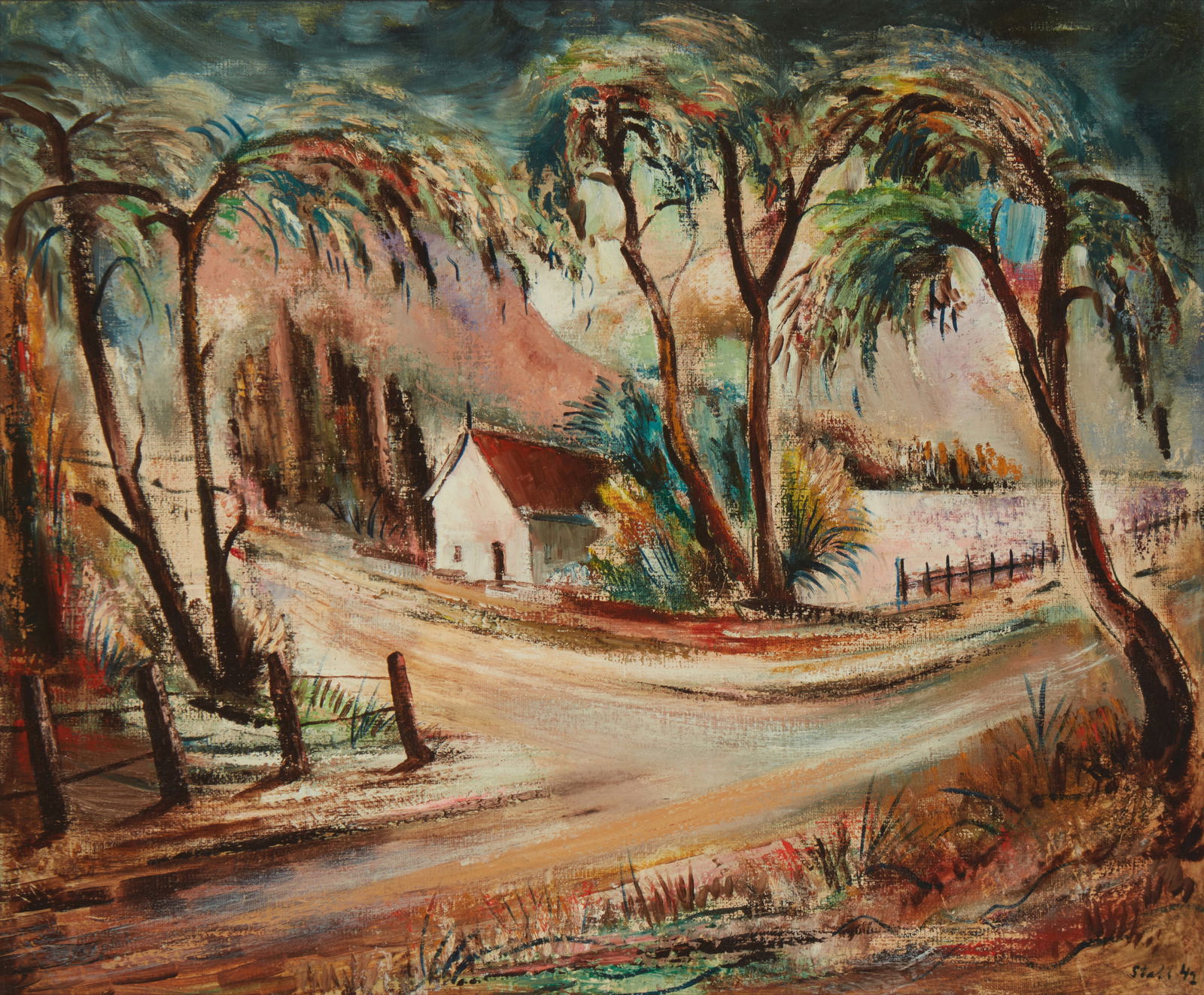 Ben Stahl (1910-1987), "California Scene," 1942 (1 of 6)