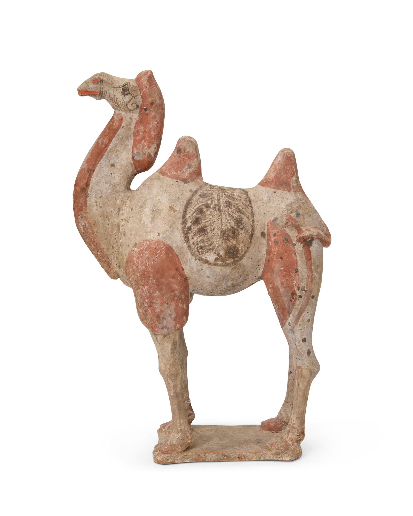 An Asian Tang-style pottery camel figure (1 of 6)