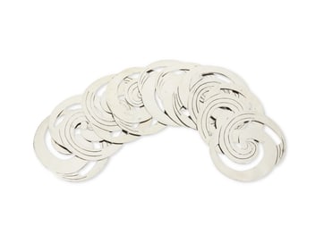 A Group of Hector Aguilar Mexican Silver Conchos