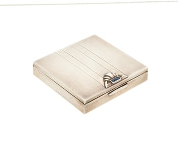 A Sterling Silver Compact