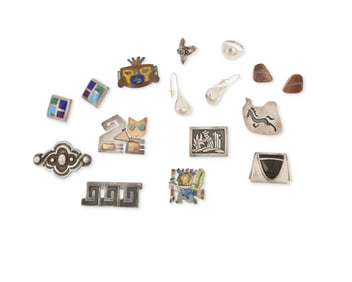 A Group of Silver Jewelry