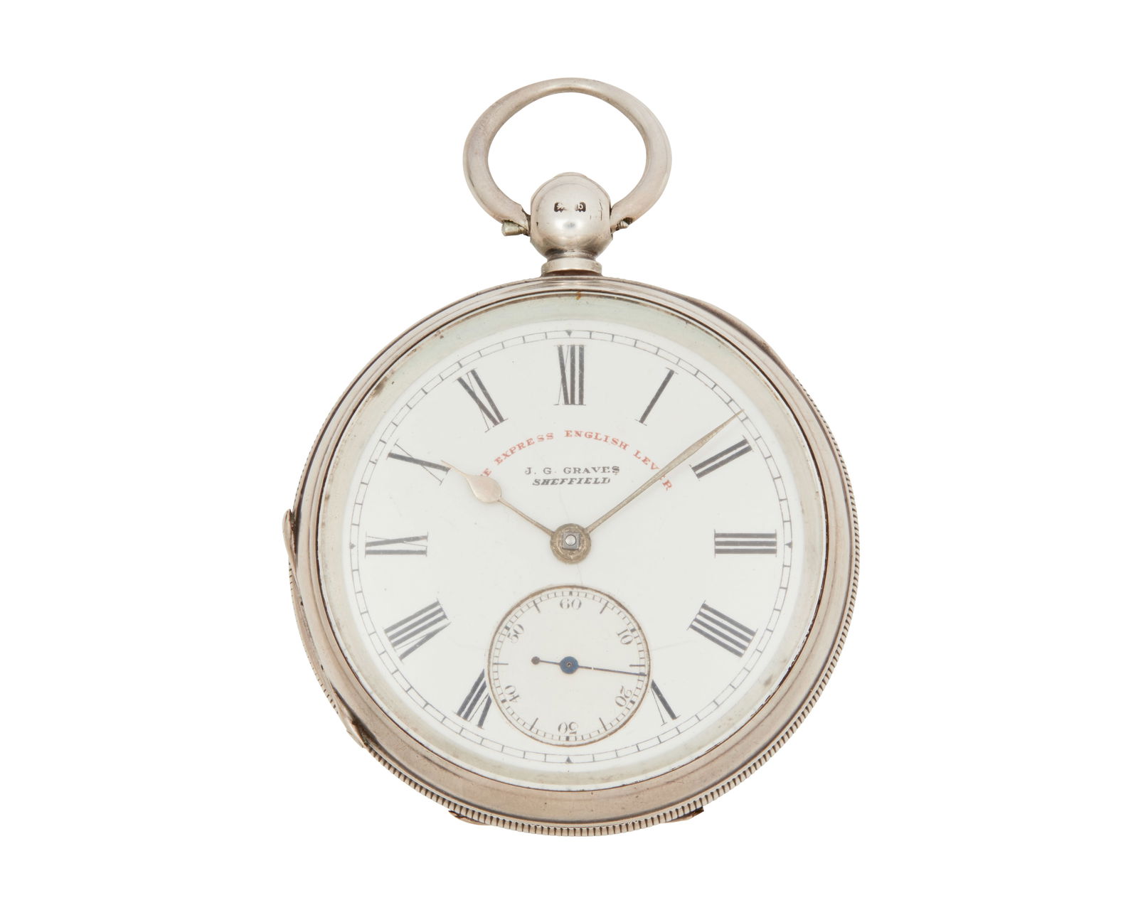 J.G. Graves: A Sterling Silver Pocket Watch (1 of 4)