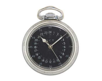 A Hamilton GCT 4992B US Military Issue Pocket Watch