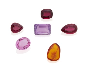 A Group of Loose Gemstones