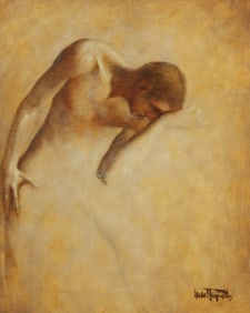 Wade Reynolds (1929-2011), Male nude figure