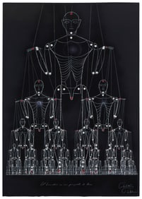 Carlos Estevez (b. 1969, Cuban), "El Hombre es un Proyecto de Dios," 2001