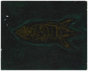 Cat Butler (20th century), Abstracted rocket ship