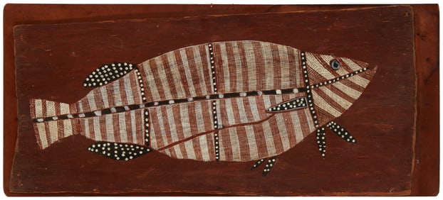 Jimmy Birriyula (b. 20th century), Barramundi fish