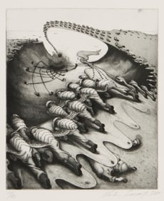 Inka Essenhigh (b. 1969), "War," 2004