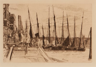 James McNeill Whistler (1834-1903), "Billingsgate," 1859
