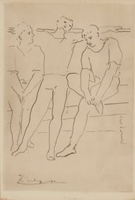 After Pablo Picasso (1881-1973), Untitled from "Grace et Mouvement," 1943