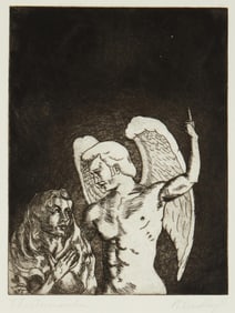 R. Bradley (20th century), "The Annunciation," 1972