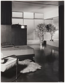 Julius Shulman (1910-2009), A Grace Lewis Miller house interior with couch