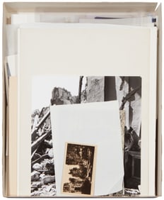 A large group of photographs, reprints, exhibition ephemera, etc.