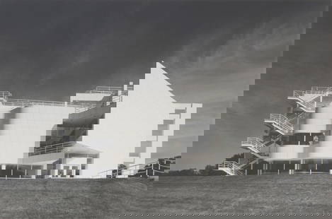 Ezra Stoller (1915-2004), "The Atheneum, New Harmony," 1981, Gelatin silver print on paper, Image:: Ezra Stoller(1915-2004)"The Atheneum, New Harmony," 1981, from "Modern Architecture: A Portfolio of Twelve Photographs"Gelatin silver print on paperEdition: 7/50Signed and numbered