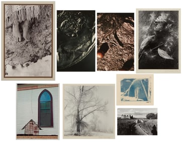 A group of framed works from the Estate of Amy Conger
