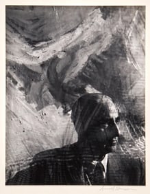 Arnold Newman, (1918-2006), Portrait of Howard Wise, Gelatin silver print on photographic paper