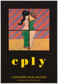 William Copley (1919-1996), An exhibition poster for "CPLY: Alexander Iolas Gallery - New York,