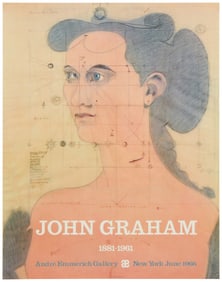 After John Graham (1881-1961), An exhibition poster for "John Graham: Andre Emmerich Gallery, New