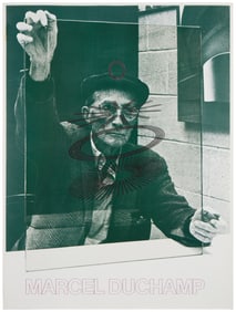 After Richard Hamilton (1922-2011), "Oculist Witnesses," poster detail of Hamilton's replica of