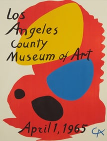 Alexander Calder (1898-1976), "Los Angeles County Museum of Art, April 1, 1965"