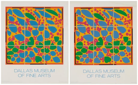 After Henri Matisse, (1869-1954), "Dallas Museum of Fine Arts", Color image on poster paper, Sight: