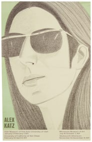 After Alex Katz (b. 1927), An Alex Katz exhibition poster, circa 1970