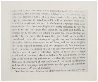 A poster for a one-man exhibition of works by George Miller, California State College, Los Angeles,