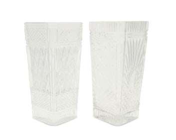 A pair of Waterford "Vivaldi Four Seasons" vases