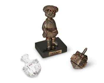 A group of Judaica table items