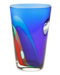 Archimede Seguso (1909-1999), A "Carnevale" glass vase, Late 20th century; Venice, Italy