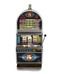 An IGT Five Times Pay slot machine