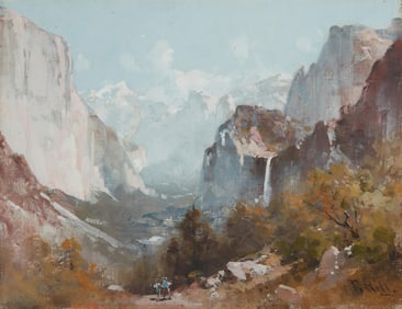 Thomas Hill (1829-1908), "View of Yosemite Valley"