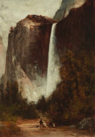 Thomas Hill (1829-1908), Bridalveil Falls, Yosemite