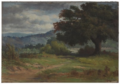 William Franklin Jackson (1850-1936), "Foot-hills near Folsom"