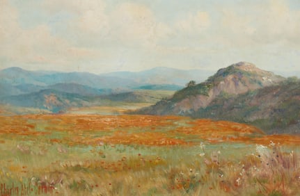 Charles Abel Corwin (1858-1938), "California Poppy Fields"