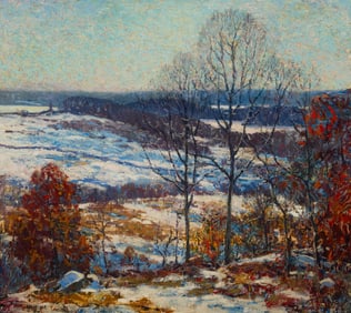 Wilson Irvine (1869-1936), Winter landscape
