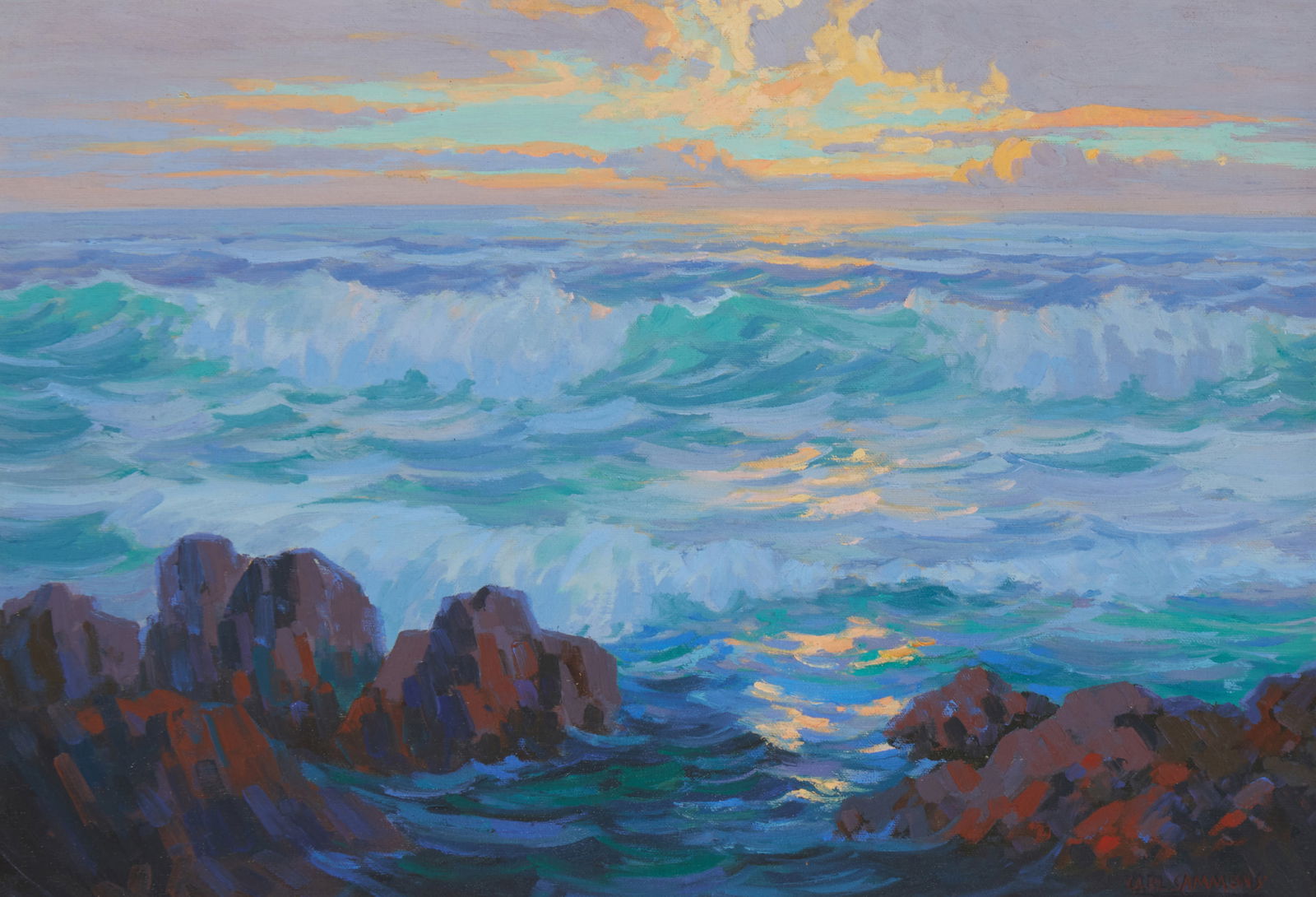 Carl Sammons (1883-1968), "Carmel," 1929 (1 of 7)