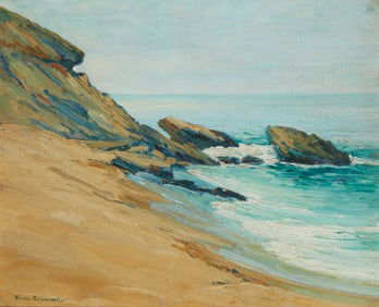 Joane Cromwell (1895-1969), Rocky shoreline