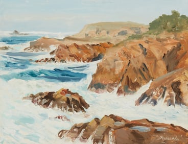 Jan Domela (1894-1973), Rocky coastal