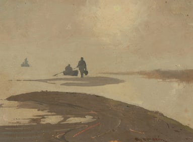 Roy Martell Mason (1886-1972), "Fog at Big Bay," 1946