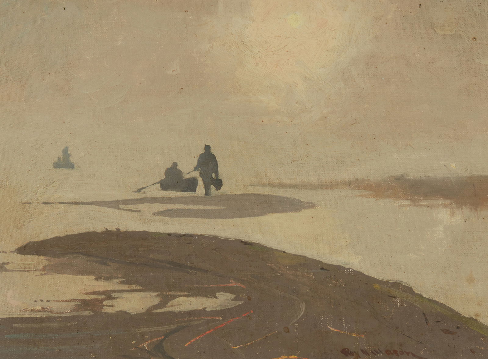 Roy Martell Mason (1886-1972), "Fog at Big Bay," 1946 (1 of 6)