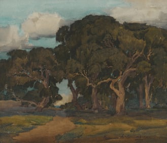 Francis John McComas (1875-1938), Oak trees, 1917