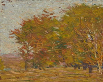 Jack Gage Stark (1882-1950), "Bear Creek Sycamores"