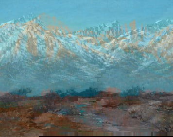 Leland S. Curtis (1897-1989), "Sierra Sunrise"