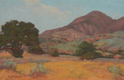 Aaron Kilpatrick (1872-1953), "Oaks in the Meadow"