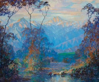 Harry Raymond Henry (1882-1974), "Gypsy Camping Ground"