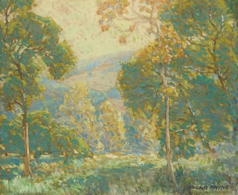 Edgar Alwin Payne (1883-1947), "Trees - California," 1913